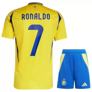 Al-Nassr FC Cristiano Ronaldo 7 Thuistenue Kinderen 24/25 Al-Nassr FC Cristiano Ronaldo 7 Thuistenue Kinderen 24/25