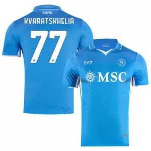 SSC Napoli Kvaratskhelia 77 Thuisshirt 24/25 SSC Napoli Kvaratskhelia 77 Thuisshirt 24/25