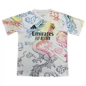 Real Madrid Shirt Dragon 24/25 Wit Real Madrid Shirt Dragon 24/25 Wit