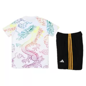 Real Madrid Tenue Kinderen Dragon 24/25 Wit