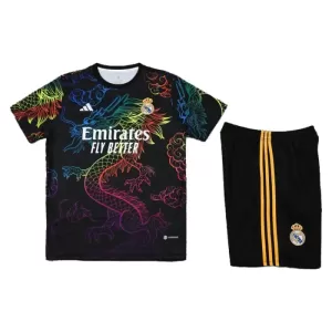 Real Madrid Tenue Kinderen Dragon 24/25 Zwart Real Madrid Tenue Kinderen Dragon 24/25 Zwart