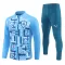 Olympique de Marseille Trainingssweaterset 24/25 Blauw