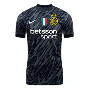 Inter Milan Doelman Shirt 24/25 Zwart