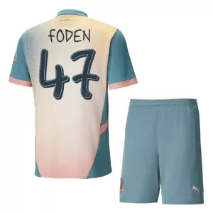 Manchester City Phil Foden 47 Vierde Tenue Kinderen 24/25 Manchester City Phil Foden 47 Vierde Tenue Kinderen 24/25