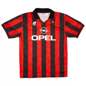 AC Milan 1994-95 Thuisshirt Retro AC Milan 1994-95 Thuisshirt Retro