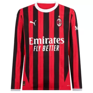 AC Milan Thuisshirt 24/25 Lange Mouwen AC Milan Thuisshirt 24/25 Lange Mouwen