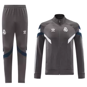 Real Madrid Trainingsjack Pak 24/25 Grijs Real Madrid Trainingsjack Pak 24/25 Grijs