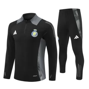 Al-Nassr FC Trainingssweaterset 24/25 Zwart Al-Nassr FC Trainingssweaterset 24/25 Zwart