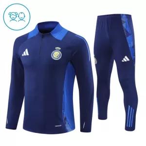 Al-Nassr FC Trainingssweaterset Kinderen 24/25 Blauw Al-Nassr FC Trainingssweaterset Kinderen 24/25 Blauw