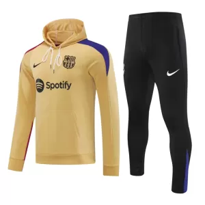 FC Barcelona Trainingssweaterset met Capuchon 24/25 Geel FC Barcelona Trainingssweaterset met Capuchon 24/25 Geel