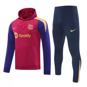 FC Barcelona Trainingssweaterset met Capuchon 24/25 Rood FC Barcelona Trainingssweaterset met Capuchon 24/25 Rood