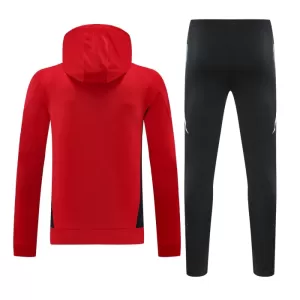 Manchester United Trainingssweaterset met Capuchon 24/25 Rood