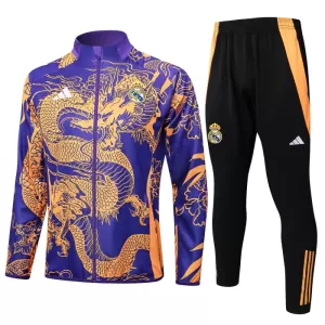 Real Madrid Trainingsjack Pak Dragon 24/25 Paars Real Madrid Trainingsjack Pak Dragon 24/25 Paars