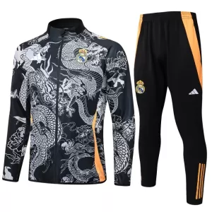 Real Madrid Trainingsjack Pak Dragon 24/25 Zwart Real Madrid Trainingsjack Pak Dragon 24/25 Zwart