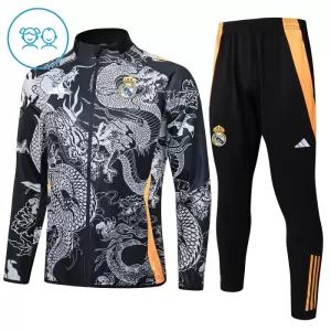 Real Madrid Trainingsjack Pak Kinderen Dragon 24/25 Zwart Real Madrid Trainingsjack Pak Kinderen Dragon 24/25 Zwart