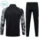 Real Madrid Trainingsjack Pak Kinderen Dragon 24/25 Zwart