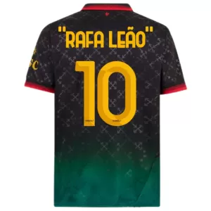 AC Milan Rafael Leão 10 Vierde Shirt 24/25 AC Milan Rafael Leão 10 Vierde Shirt 24/25