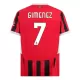 AC Milan Santiago Gimenez 7 Thuisshirt 24/25