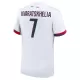 Paris Saint-Germain Kvaratskhelia 7 Uitshirt 24/25