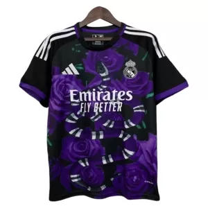 Real Madrid x Rose Shirt 24/25 Paars Speciaal Real Madrid x Rose Shirt 24/25 Paars Speciaal