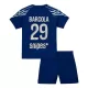 Paris Saint-Germain Bradley Barcola 29 Vierde Tenue Kinderen 24/25 Paris Saint-Germain Bradley Barcola 29 Vierde Tenue Kinderen 24/25