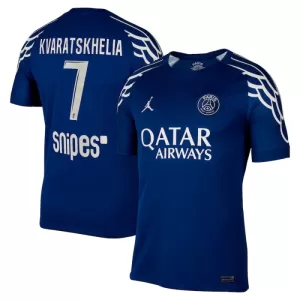 Paris Saint-Germain Kvaratskhelia 7 Vierde Shirt 24/25