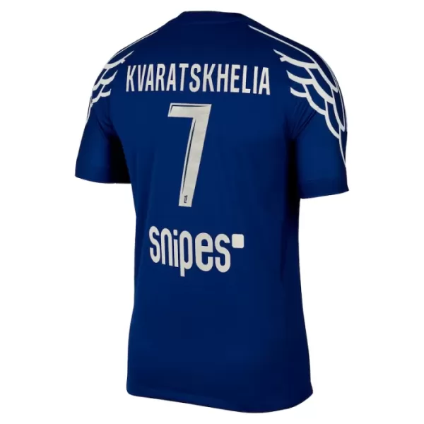 Paris Saint-Germain Kvaratskhelia 7 Vierde Shirt 24/25