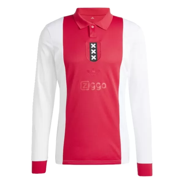 Ajax Amsterdam Shirt Jubileum 2025 Lange Mouwen Ajax Amsterdam Shirt Jubileum 2025 Lange Mouwen