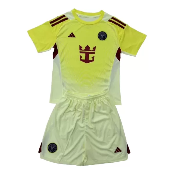 Inter Miami CF Doelman Tenue Kinderen 25/26 Geel Inter Miami CF Doelman Tenue Kinderen 25/26 Geel