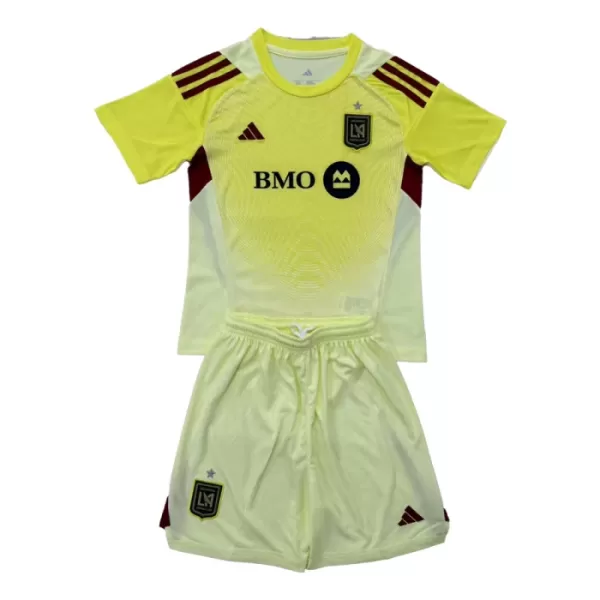 LAFC Doelman Tenue Kinderen 2025 Geel LAFC Doelman Tenue Kinderen 2025 Geel