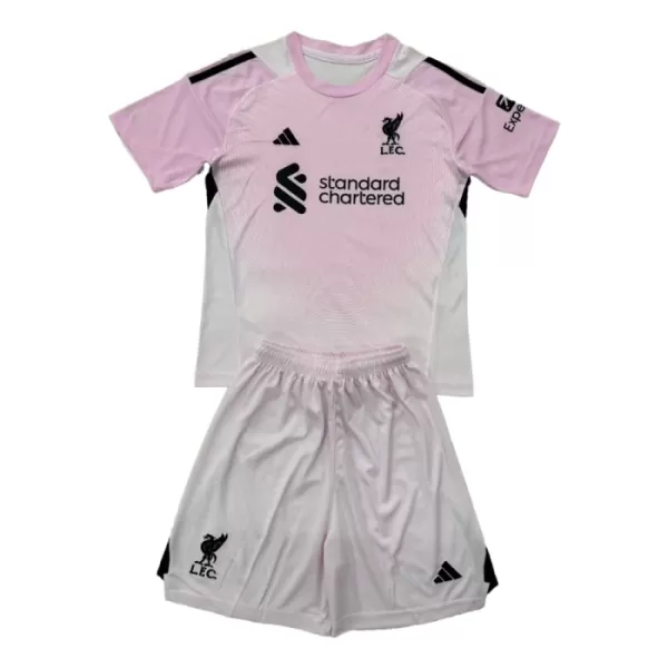 Liverpool Doelman Tenue Kinderen 25/26 Roze