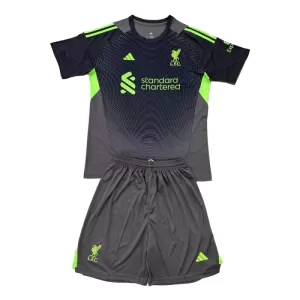 Liverpool Doelman Tenue Kinderen 25/26 Zwart Liverpool Doelman Tenue Kinderen 25/26 Zwart