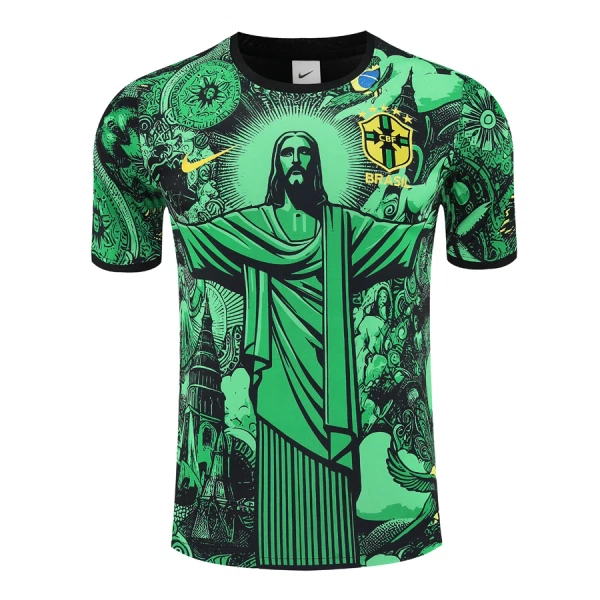 Brazilië Shirt 24/25 Groente Speciaal Brazilië Shirt 24/25 Groente Speciaal