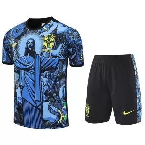 Brazilië Tenue Kinderen 24/25 Blauw Speciaal
