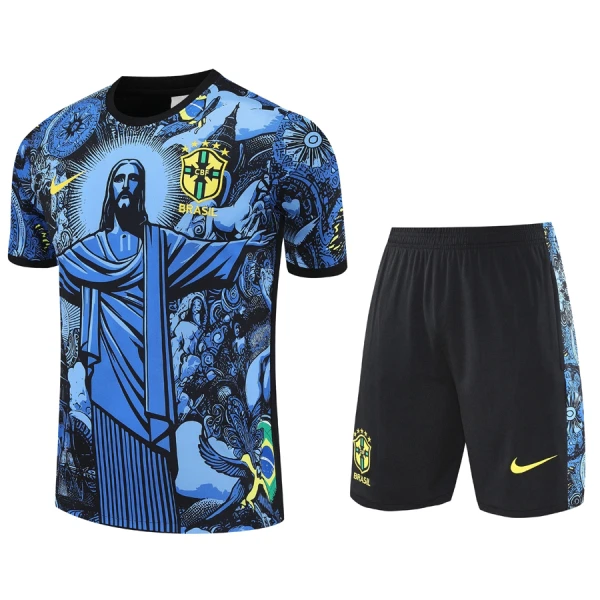 Brazilië Tenue Kinderen 24/25 Blauw Speciaal Brazilië Tenue Kinderen 24/25 Blauw Speciaal