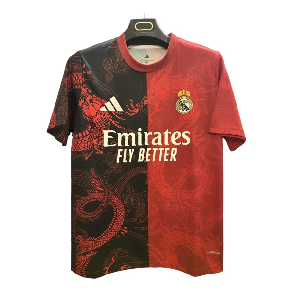 Real Madrid Shirt Dragon 24/25 Rood Real Madrid Shirt Dragon 24/25 Rood