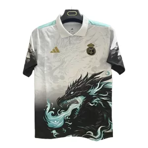 Real Madrid Shirt Dragon 25/26 Wit Real Madrid Shirt Dragon 25/26 Wit