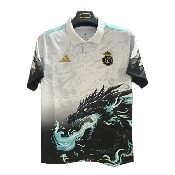 Real Madrid Shirt Dragon 25/26 Wit Real Madrid Shirt Dragon 25/26 Wit