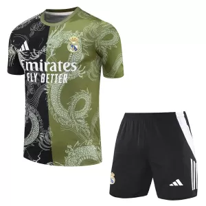 Real Madrid Tenue Kinderen Dragon 24/25 Groente Real Madrid Tenue Kinderen Dragon 24/25 Groente