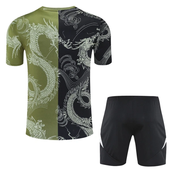 Real Madrid Tenue Kinderen Dragon 24/25 Groente
