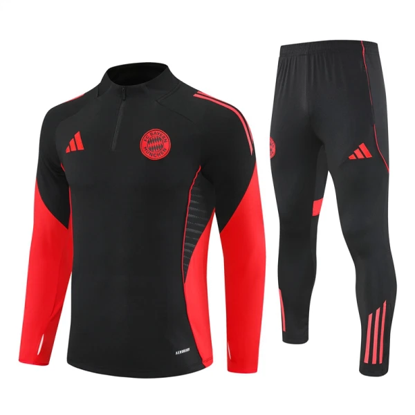 FC Bayern München Trainingssweaterset 25/26 Zwart FC Bayern München Trainingssweaterset 25/26 Zwart