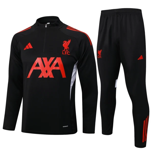 Liverpool Trainingssweaterset 24/25 Zwart Liverpool Trainingssweaterset 24/25 Zwart