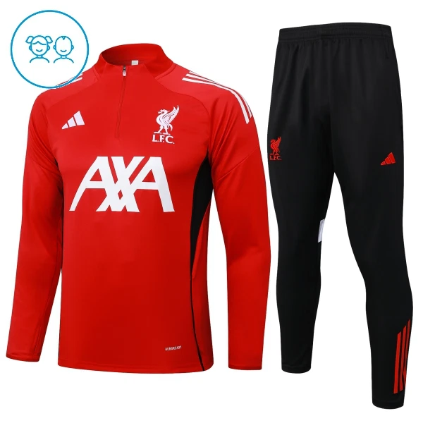 Liverpool Trainingssweaterset Kinderen 24/25 Rood Liverpool Trainingssweaterset Kinderen 24/25 Rood