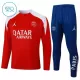Paris Saint-Germain Trainingssweaterset Kinderen 25/26 Rood Paris Saint-Germain Trainingssweaterset Kinderen 25/26 Rood