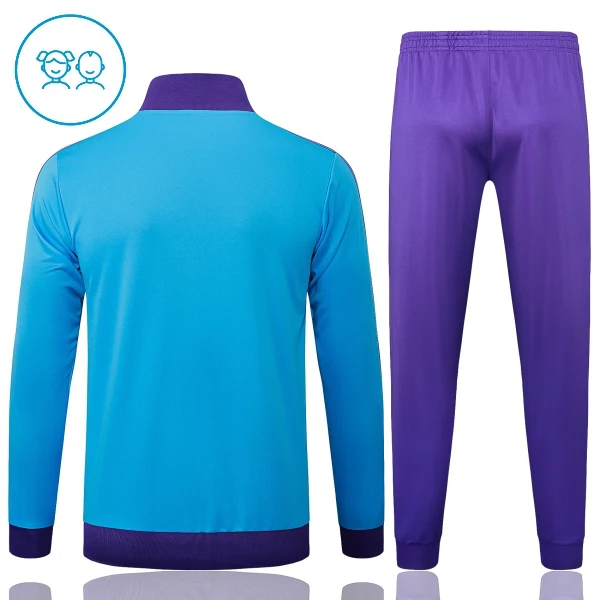 Real Madrid Trainingsjack Pak Kinderen 25/26 Blauw