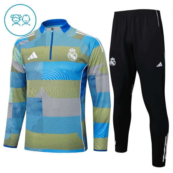 Real Madrid Trainingssweaterset Kinderen 25/26 Real Madrid Trainingssweaterset Kinderen 25/26