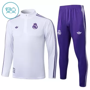 Real Madrid Trainingssweaterset Kinderen 25/26 Wit Real Madrid Trainingssweaterset Kinderen 25/26 Wit