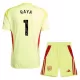 Arsenal RAYA 1 Doelman Tenue Kinderen 25/26 Arsenal RAYA 1 Doelman Tenue Kinderen 25/26