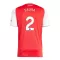 Arsenal Saliba 2 Thuisshirt 25/26