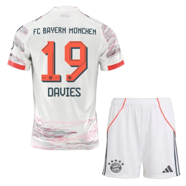 FC Bayern München Alphonso Davies 19 Uittenue Kinderen 25/26 FC Bayern München Alphonso Davies 19 Uittenue Kinderen 25/26
